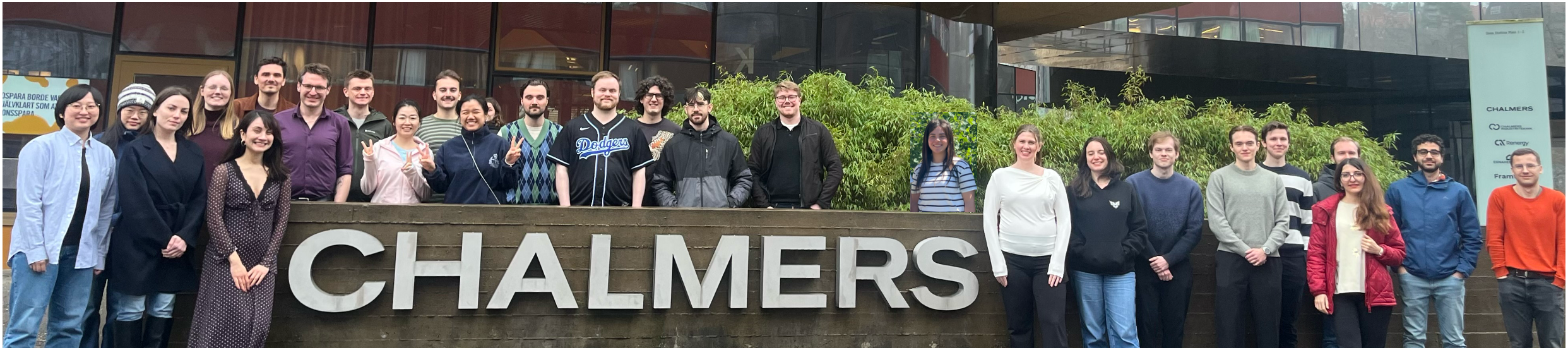 Group photo taken at our team workshop on March 24th, 2026.